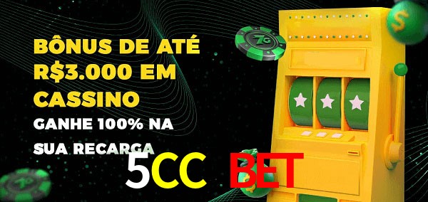 5CC Bet melhor bônus de depósito